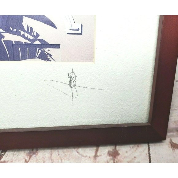 Rare Design Autographed Picture Wall Art Home Décor - Picture 2 of 9